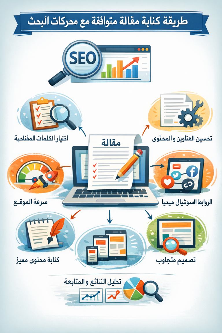طريقة كتابة مقالة متوافقة مع محركات البحث