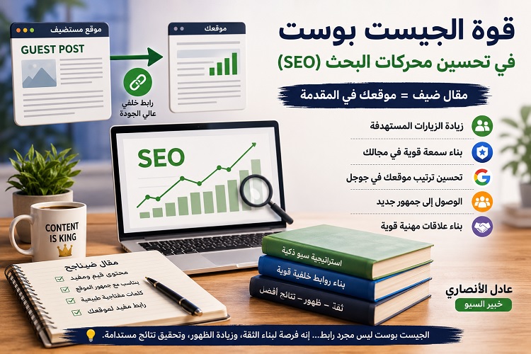 قوة الجيست بوست في تحسين محركات البحث (SEO)
