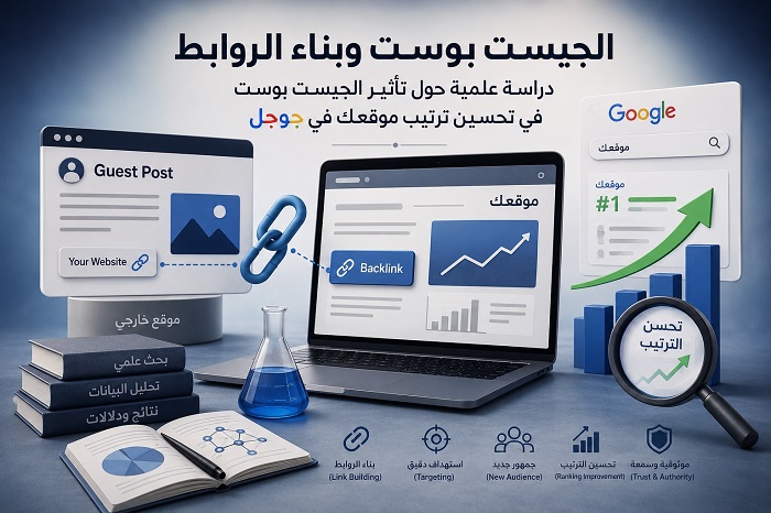 الجيست بوست وبناء الروابط دراسة علمية حول تأثير الجيست بوست في تحسين ترتيب موقعك في جوجل
